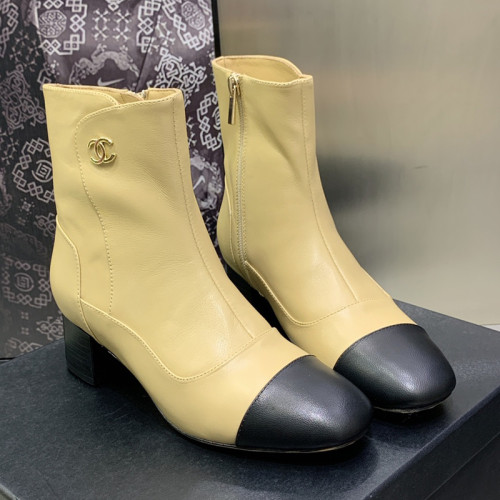Chanel Womens Shoes Boots Luxury Brand Design with Original Box Women Fashion Ankle Boots Booties 5cm Heel