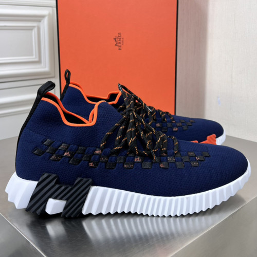 Hermes Mens Casual Shoes Fashion Sneakers Luxury Brand with Original Box