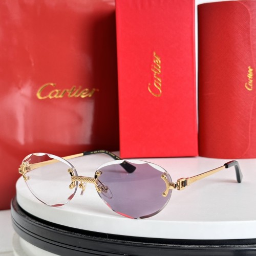 Cartier Sunglasses Luxury Brand Men Womens Sunglasses with Original Box  CT0550S