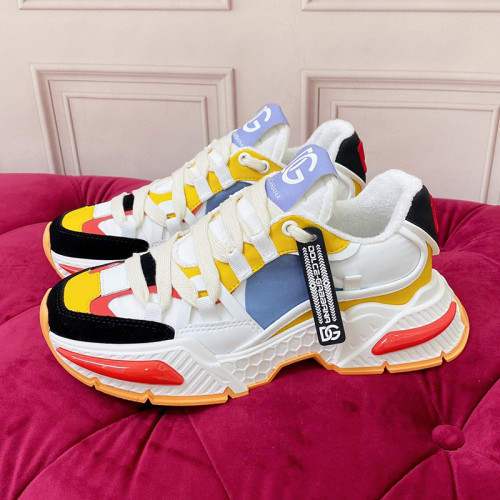 Dolce&Gabbana Womens Shoes Sneakers Luxury Brand Mixed-material Airmaster sneakers CK1984AY03389814  