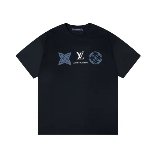 Louis Vuitton Luxury Brand Men Womens Short Sleeve T-Shirt   