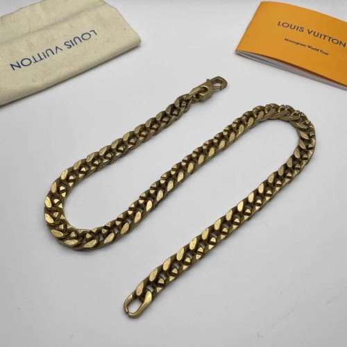 Louis Vuitton Luxury Men Womens Necklace Paradise Chain Necklace