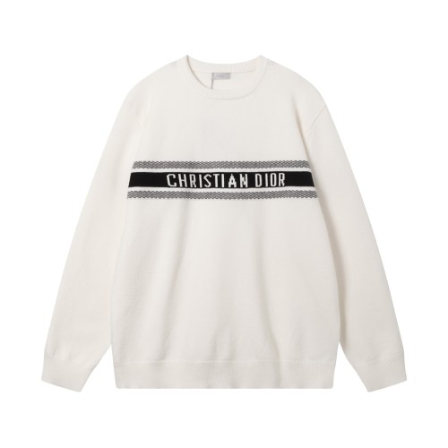 Dior Men Womens Sweater Luxury Brand Mens Knitwear Top Quality   