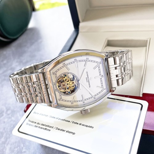 Vacheron Constantin Mens Watch Luxury Brand Design Fashion Type with Original Box