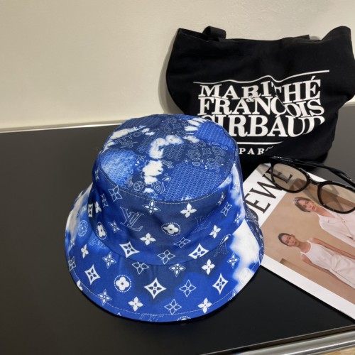 Louis Vuitton Womens Mens Cap Bucket Hat Luxury Brand with Original Box  