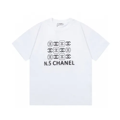 Chanel Luxury Brand Women Mens Short Sleeve T-Shirt   