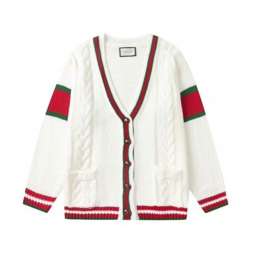 Gucci Cardigan Men Womens Knit Cardigan Luxury Brand Womens Knitwear Top Quality   