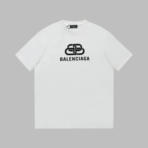 Balenciaga Luxury Brand Women Mens Short Sleeve T-Shirt   