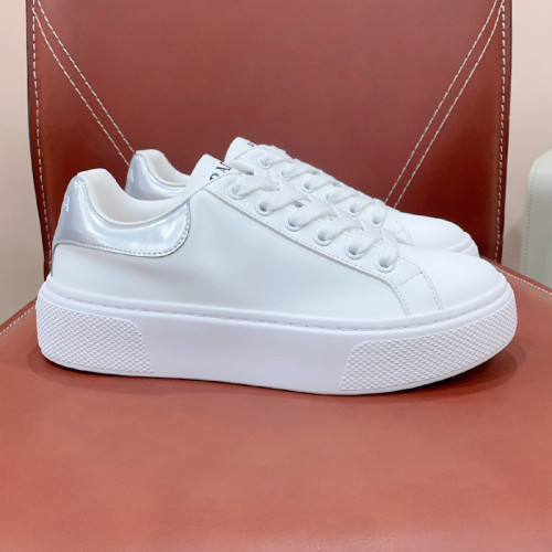 Prada Womens Shoes Sneakers Casual Luxury Brand Breathable Sneakers with Original Box Downtown leather sneakers 2EE364_3LKG_F098Z with Original Box Whatsapp 