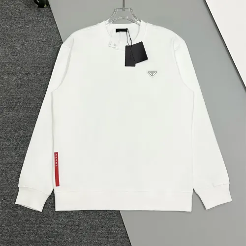 Prada Women Mens Long Sleeve T Shirts Sweatshirt Luxury Brand Mens Sweatshirts   