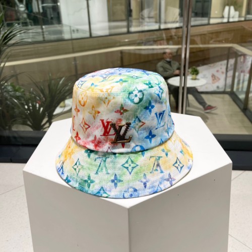 Louis Vuitton Womens Mens Cap Bucket Hat Luxury Brand with Original Box  