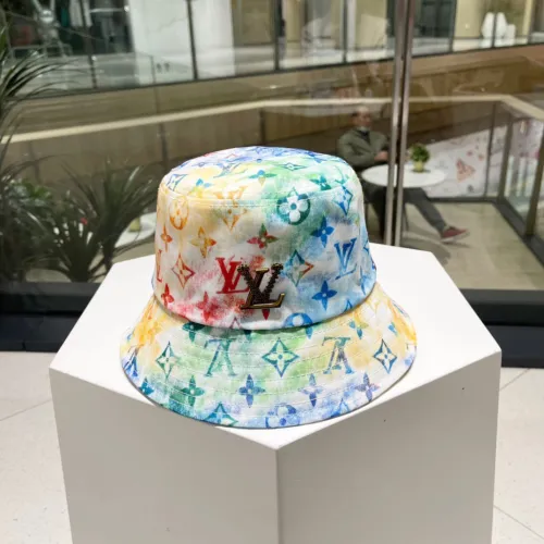 Louis Vuitton Womens Mens Cap Bucket Hat Luxury Brand with Original Box  