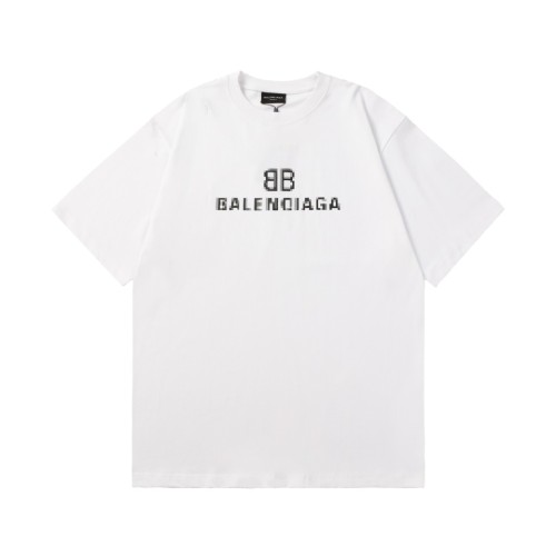 Balenciaga Luxury Brand Women Mens Short Sleeve T-Shirt   