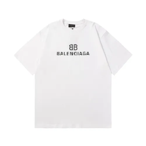 Balenciaga Luxury Brand Women Mens Short Sleeve T-Shirt   