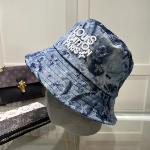 Louis Vuitton Womens Mens Cap Bucket Hat Luxury Brand with Original Box  
