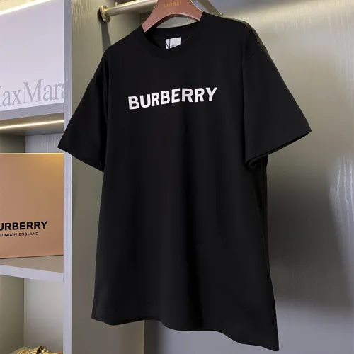 Burberry Luxury Brand Women Mens Short Sleeve T-Shirt Logo Cotton T-shirt   