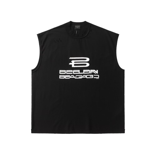Balenciaga Luxury Brand Women Mens Short Sleeve T-Shirt Tank Top   