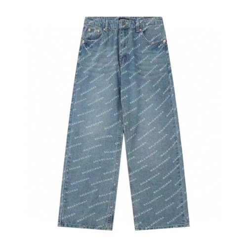 Balenciaga Luxury Brand Women Mens Pant Jeans with Original Box   