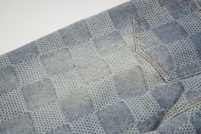 Louis Vuitton Luxury Brand Women Mens Pant Jeans   