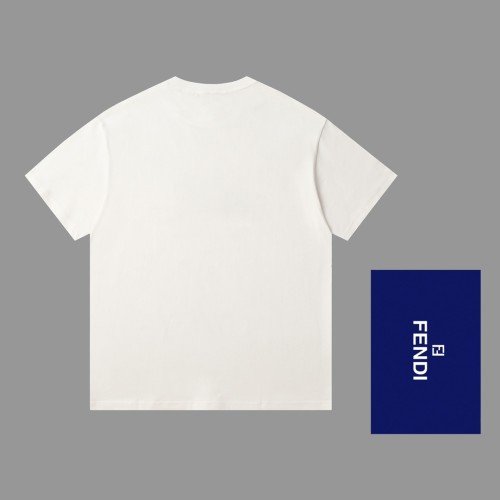 Fendi Luxury Brand Women Mens Short Sleeve T-Shirt   