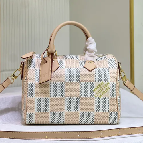 Louis Vuitton Womens Bags Luxury Brand Fashion Type Louis Vuitton SPEEDY BANDOULIÈRE 25 with Original Box  