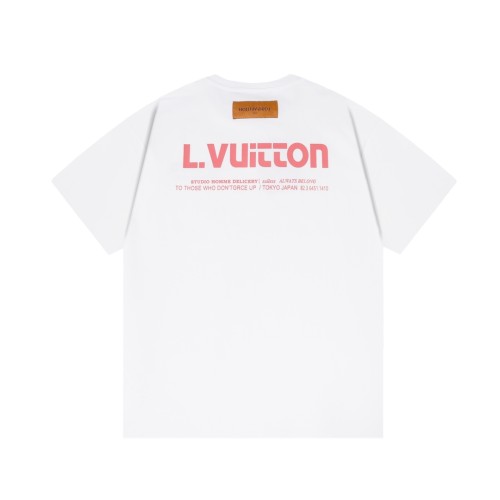 Louis Vuitton Luxury Brand Men Womens Short Sleeve T-Shirt   