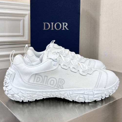 Dior Mens Shoes Sneakers Luxury Brand B28 SNEAKER DIORIZON DERBY SHOE Dior Oblique Jacquard and Rubber with Original Box 3SN277ZJW_H969