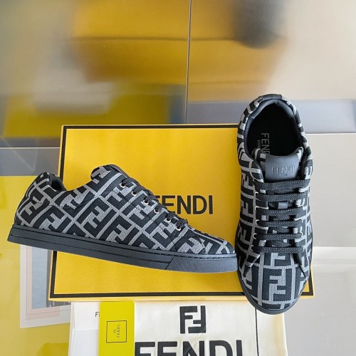 Fendi Mens Shoes Fashion Sneakers Luxury Brand Casual Shoes for Men with Original Box Whatsapp 