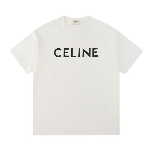 Celine Luxury Brand Women Mens Short Sleeve T-Shirt   
