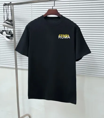 Fendi Luxury Brand Women Mens Short Sleeve T-Shirt   
