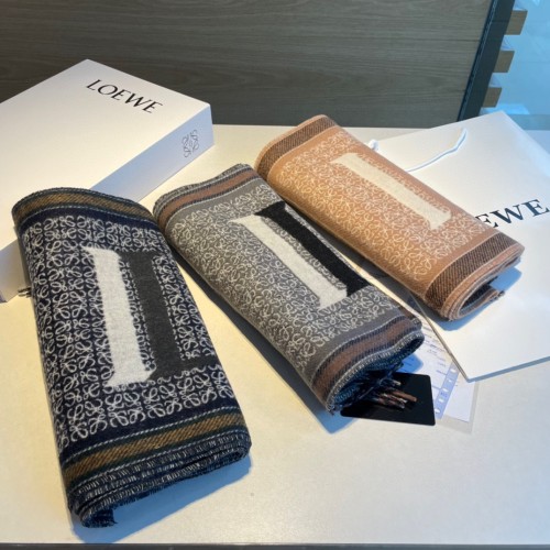 Loewe Scarves Men Womens Fashion Scarf 125