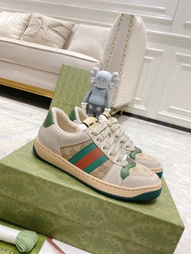 Gucci Women Shoes Sneakers Luxury Brand Women's Fashion Sneakers Dirty Design With Original Box