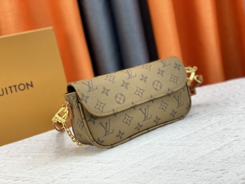 Louis Vuitton Womens Bags Messenger Shoulder Bags Luxury Brand Wallet On Chain Ivy with Original Box M81911
