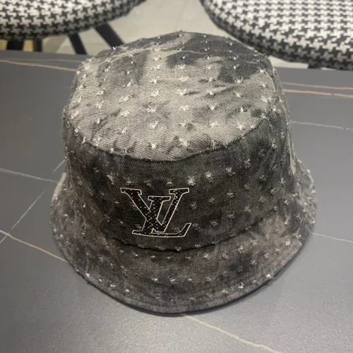 Louis Vuitton Womens Mens Cap Bucket Hat Luxury Brand with Original Box  