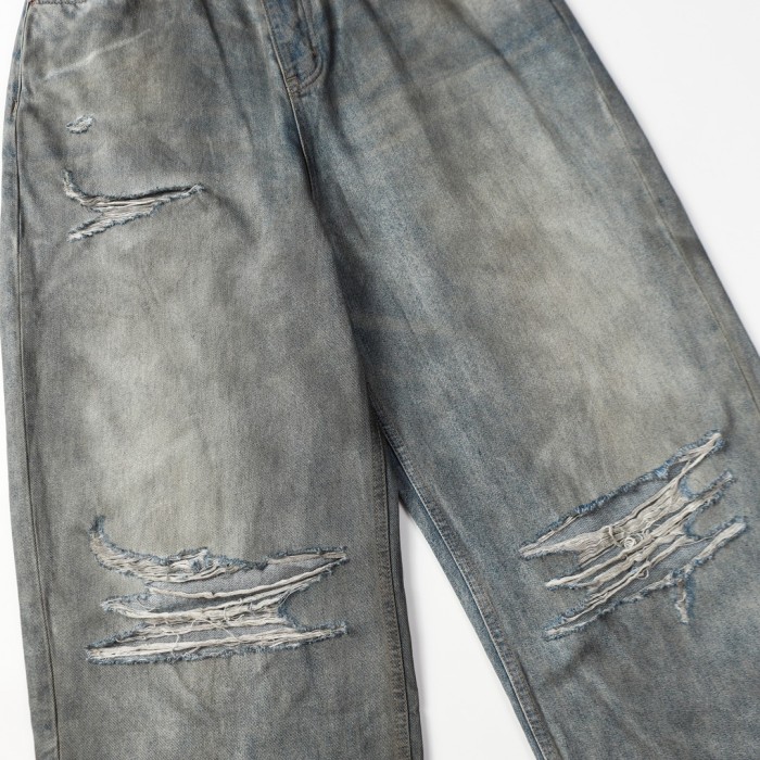 Balenciaga Luxury Brand Women Mens Pant Jeans with Original Box   