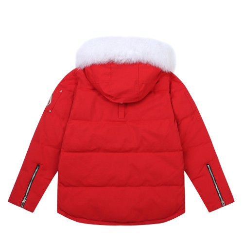 Moose Knuckles Design Mens Womens Winter Windprood Down Jackets Keep Warm 90% White Duck Down Thick
