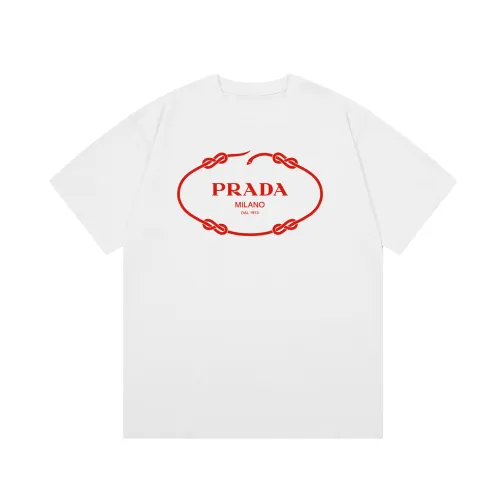 Prada Luxury Brand Men Womens Short Sleeve T-Shirt T shirts   