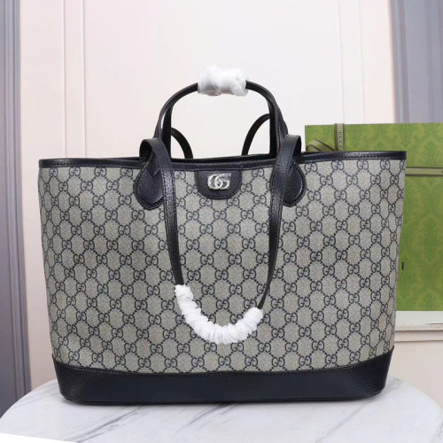 Gucci Womens Bags Shoulder Handbags Luxury Brand Ophidia medium tote bag in leather  