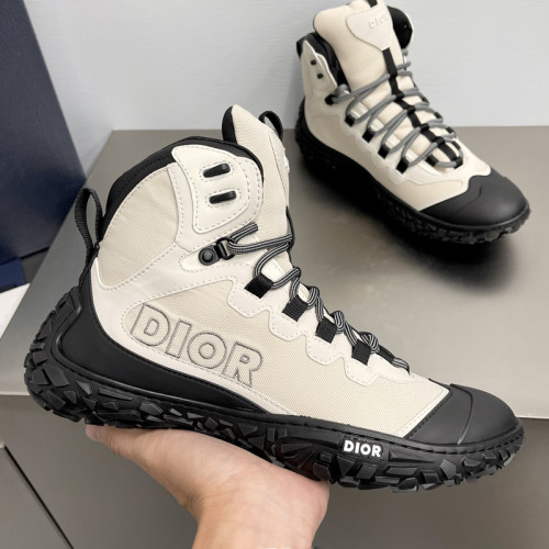 Dior Mens Shoes Sneakers Luxury Brand B28 SNEAKER DIORIZON DERBY SHOE Dior Oblique Jacquard and Rubber with Original Box 3SN277ZJW_H969