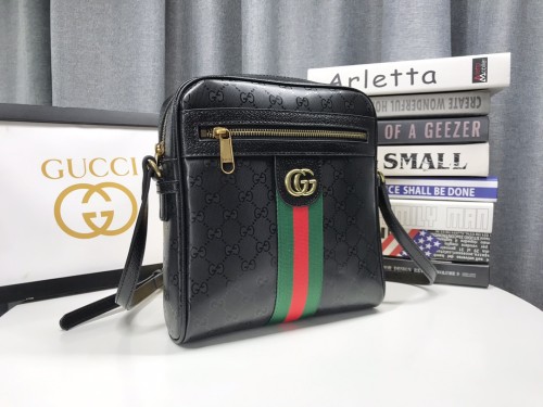 Gucci Mens Womens Fashion Bags Shoulder Bag Luxury Brand GG Supreme Ophidia Small Messenger Bag 547926 96IWN 4076 with Original Box
