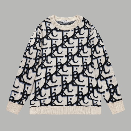 Dior Men Womens Sweater Luxury Brand Mens Knitwear Top Quality   