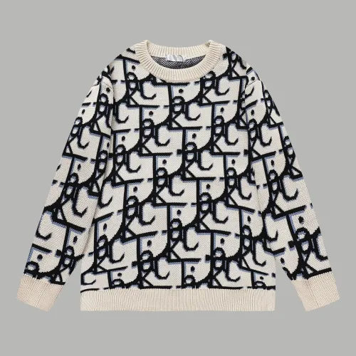 Dior Men Womens Sweater Luxury Brand Mens Knitwear Top Quality   