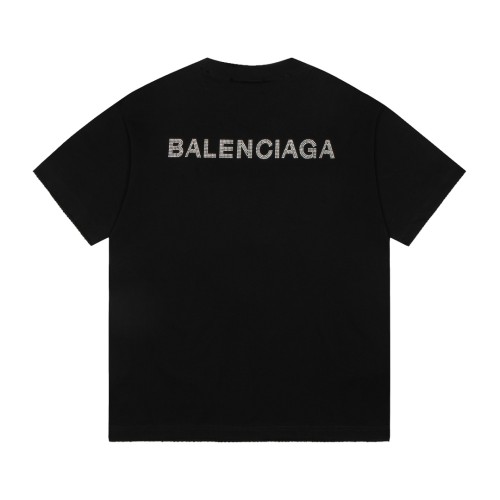 Balenciaga Luxury Brand Women Mens Short Sleeve T-Shirt   