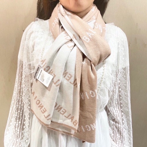 Balenciaga Scarves Men Womens Fashion Scarf Scarf001