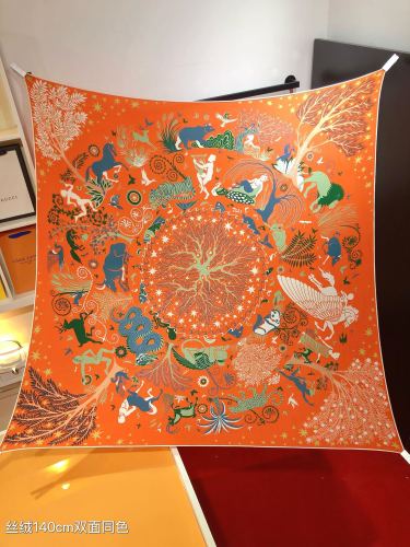 Hermes Scarves Womens Fashion Scarf Shawl 030