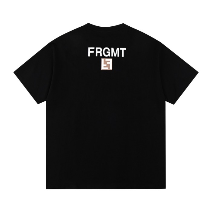 Fendi x Frgmt Luxury Brand Women Mens Short Sleeve T-Shirt   