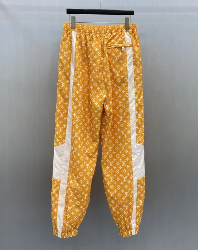 Louis Vuitton Luxury Brand Women Mens Jogging Pant Monogram Printed Technical Track Pants 1AFWJP   