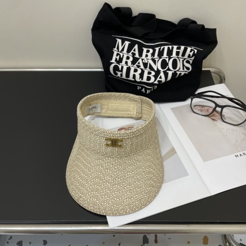 Celine Womens Hats Luxury Brand Design Celine Visor Hat with Original Box  