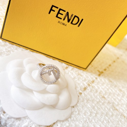 Fendi Luxury Womens Ring with Original Box