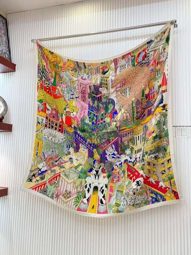 Hermes Scarves Womens Fashion Scarf Shawl 092